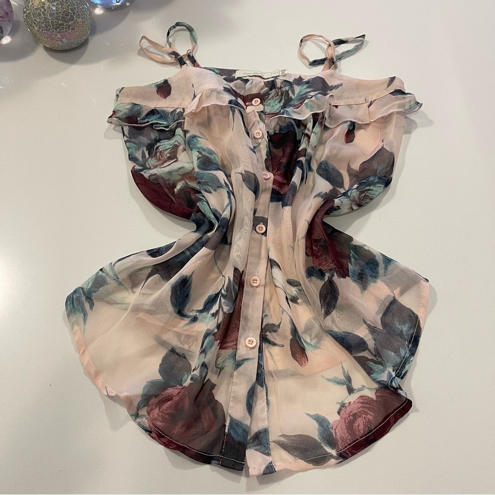 Costa Blanca’ Sleeveless Blouse